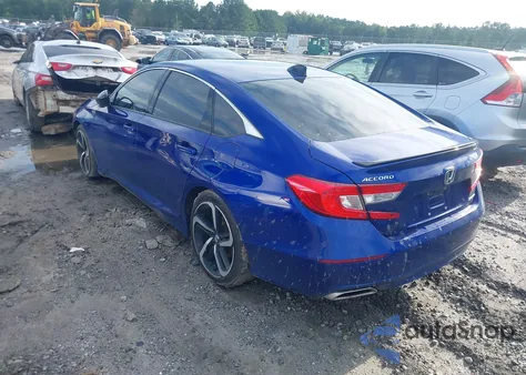 2022 Honda Accord Sport from USA, damaged, VIN 1HGCV1F36NA008791